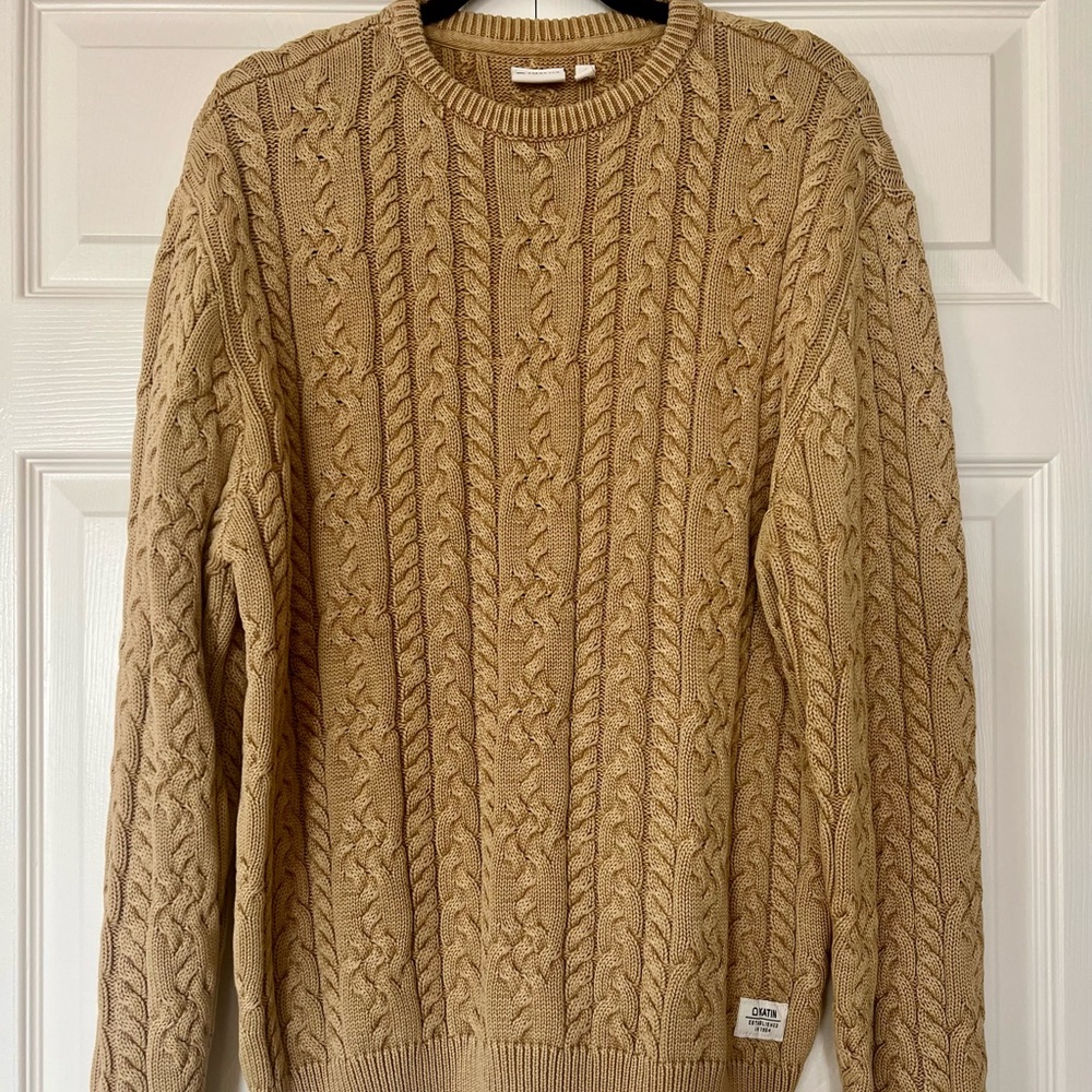 KATIN HEAVYWEIGHT FISHERMAN CREW NECK SWEATER